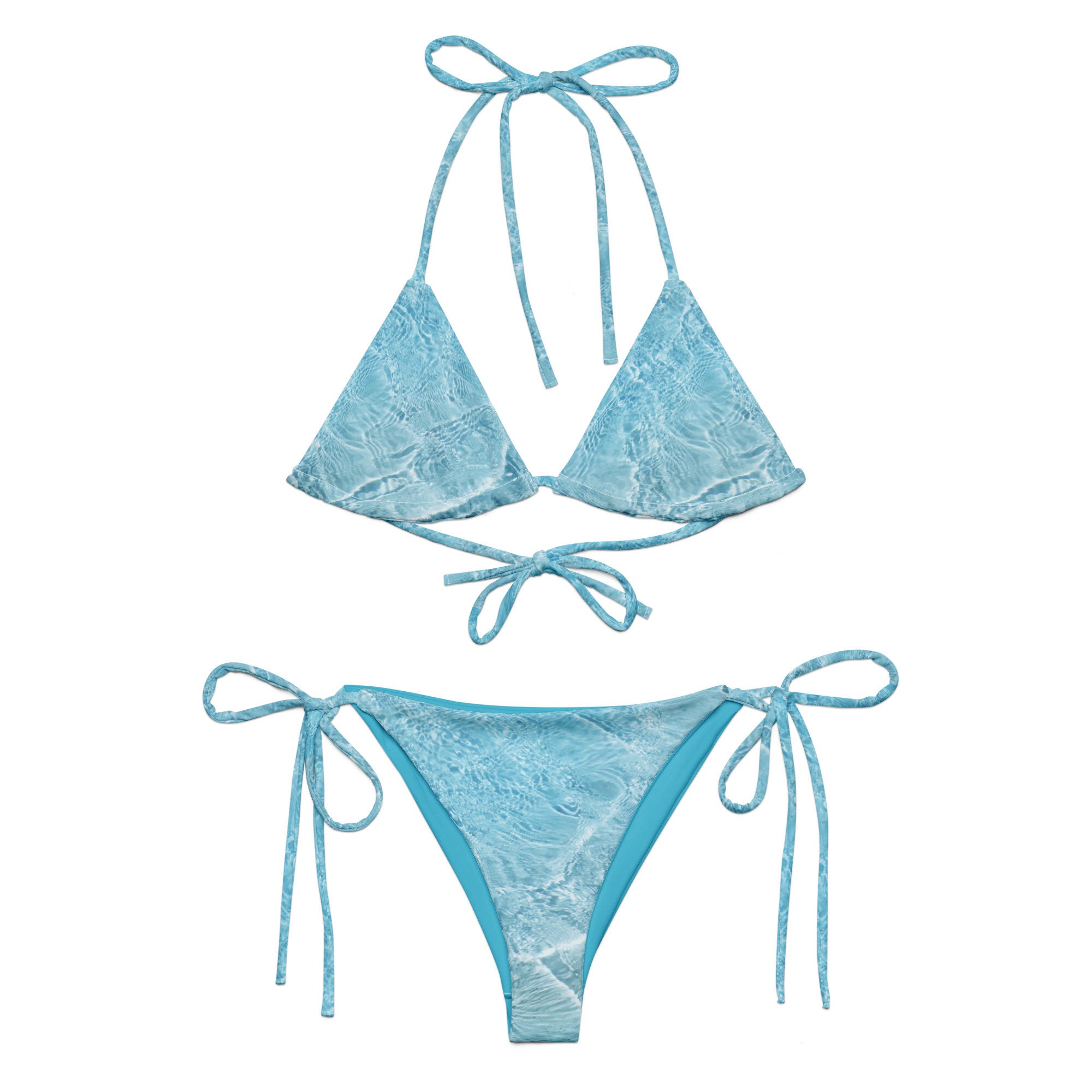 Crystal Blue Waters Bikini Set - Etsy