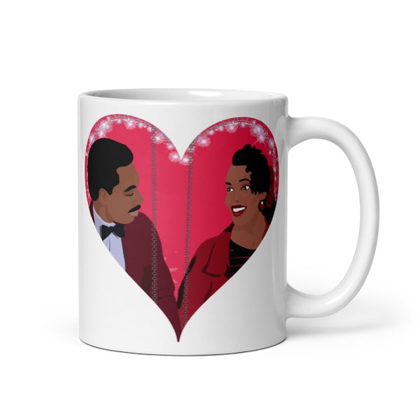 Prince Akeem and Lisa Mcdowell Coming To America Mug