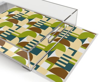 Mc'Euclids Avocado Acrylic Serving Tray