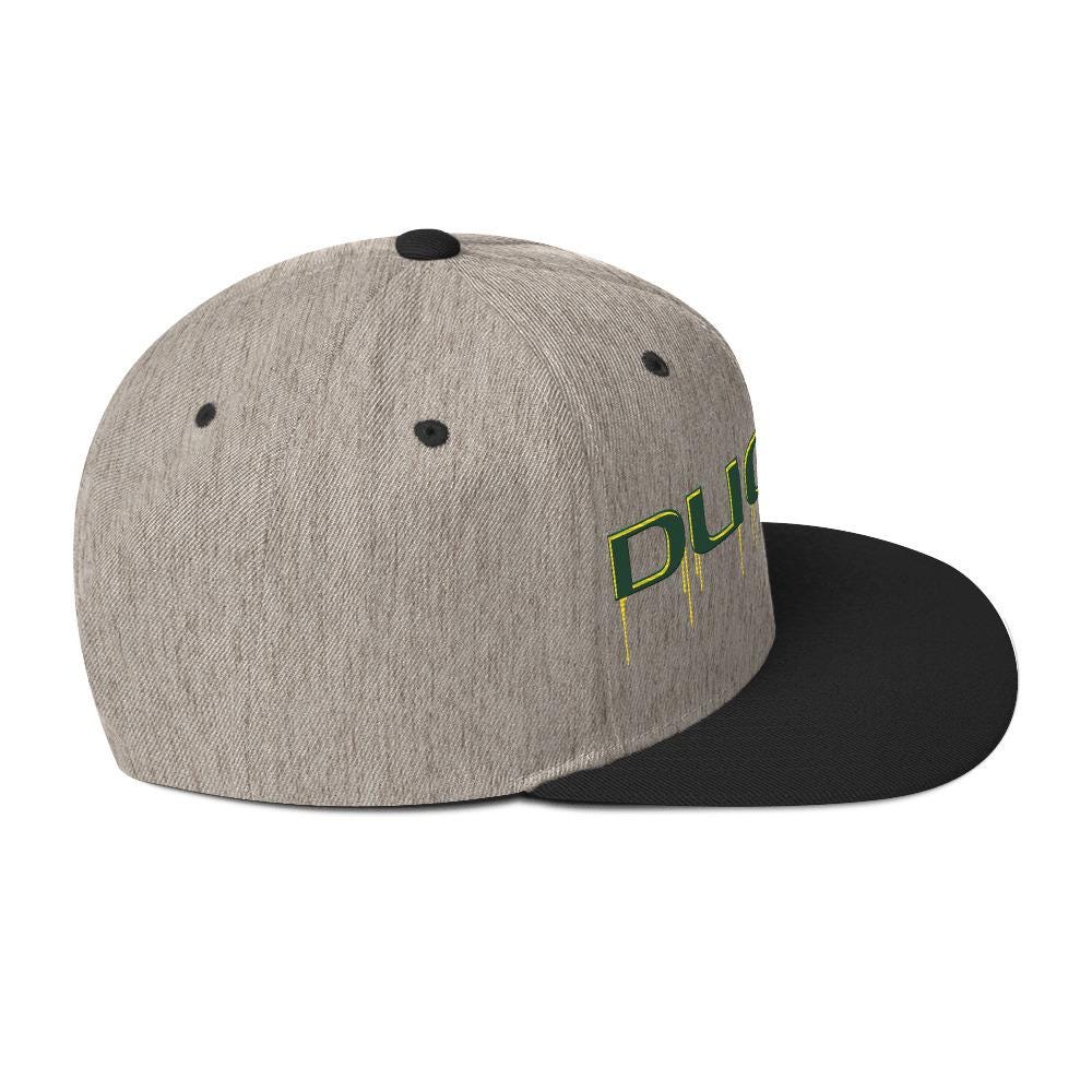 Ducks Snapback Hat – Adjustable Flat Bill Cap With Embroidery