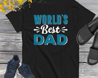 Camiseta del mejor papá del mundo: regalo ideal para el Día del Padre
