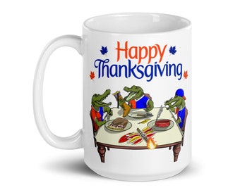 Gator Thanksgiving Feast Coffee Mug