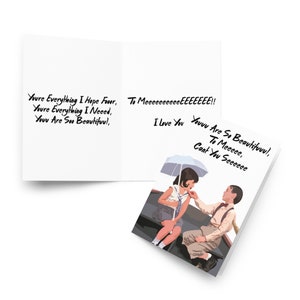 Little Rascals Alfalfa e Darla Ti amo Card