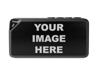 Altoparlante Bluetooth personalizzato – Altoparlante wireless portatile con design frontale personalizzato, mini altoparlante da viaggio ideale come regalo.