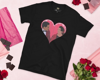 Coming to America Prince Akeem & Lisa Mcdowell Love Tee