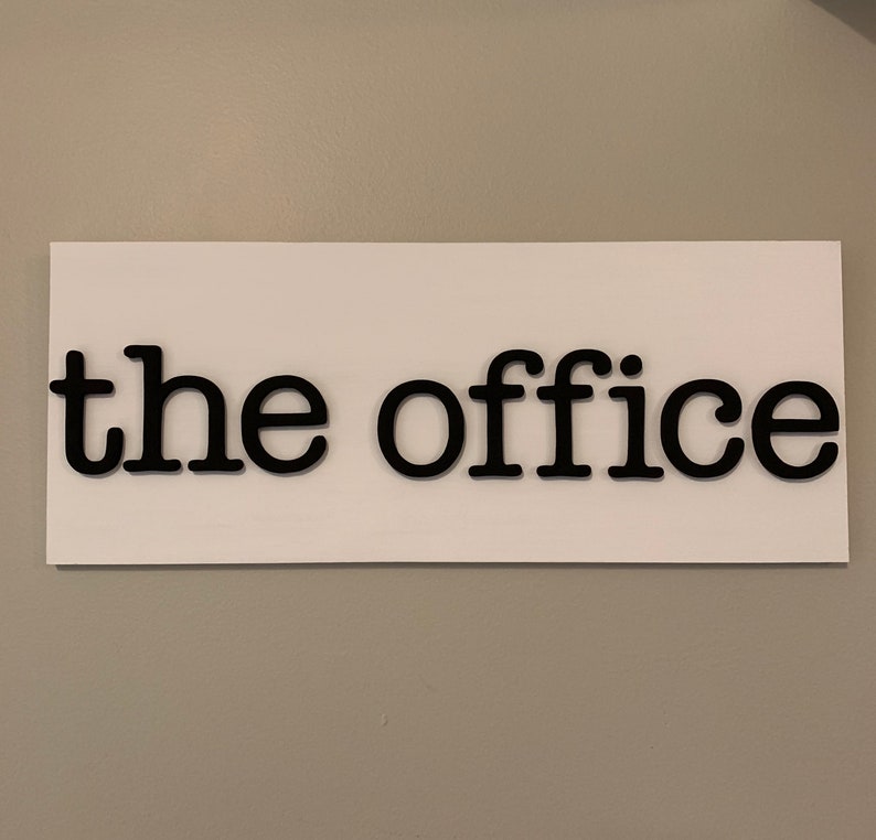 The Office tv show wood sign | Etsy