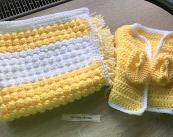 Virkat babyfiltset