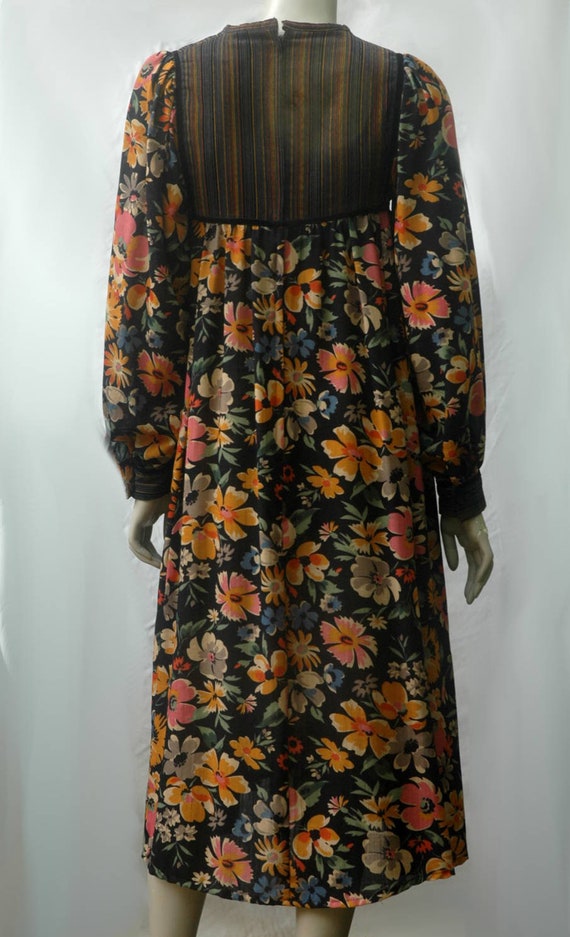 Vintage 1970s Dress Floral Dress - image 4