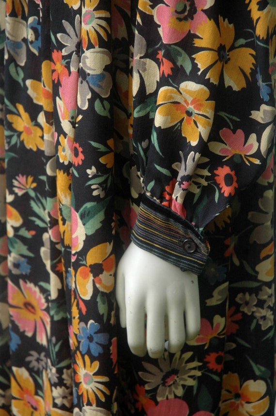 Vintage 1970s Dress Floral Dress - image 5