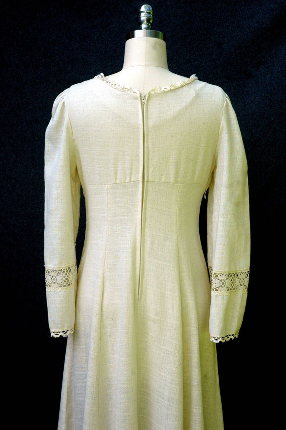 Vintage 1970s Dress Prairie Maxi Dress - image 7