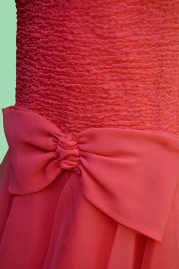 Vintage  Dress 1960s does 20s Drop Waist Dress wi… - image 6