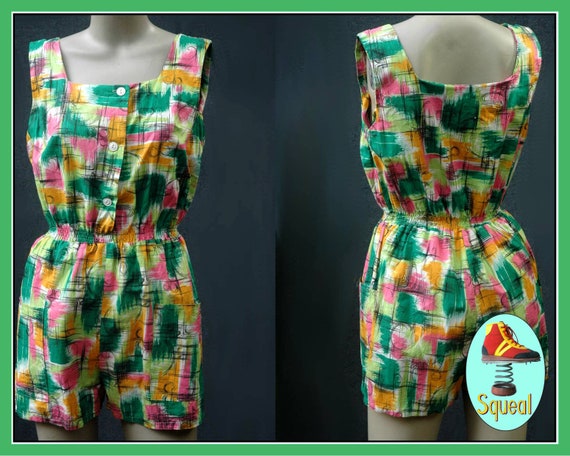 Vintage 1950s Playsuit Romper