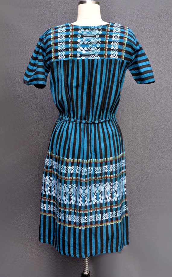Vintage 1970s Dress Cotton Dress from Guatemala - image 5