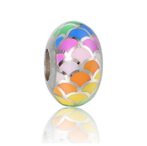 Pendentif Crâne Citrouille Animal Halloween – Charm Argent 925 Pour Bracelet Européen – Cadeau Femme Personnalisable