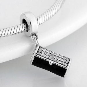 Pandora Sterling Silver Clutch Bag CZ Dangle Charm Etsy