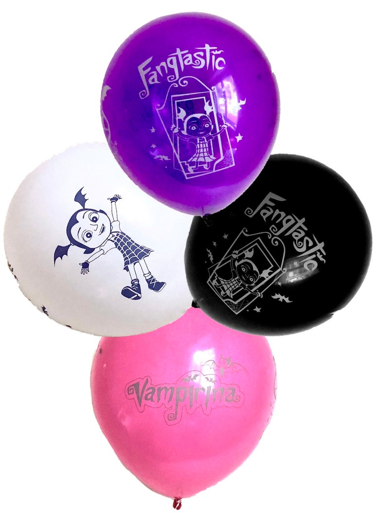 Download Vampirina Balloons Vampirina Birthday Party Theme Vampirina Party Supplies Cupcake Topper Banner Girl Favors Monste Vampirina Decorations