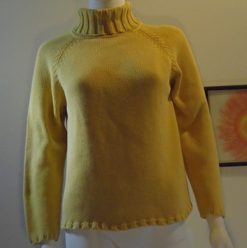 heavy cotton turtleneck