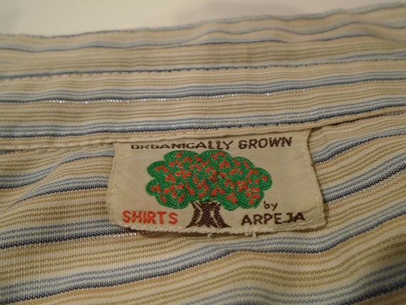 Vintage 70's Organically Grown by Arpeja Button F… - image 5