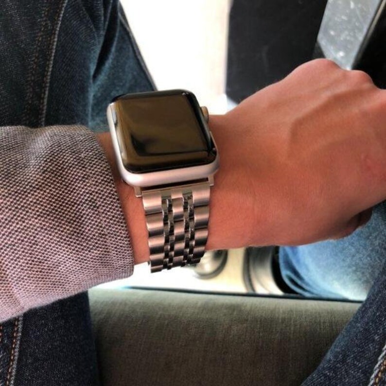 rolex style band for apple watch