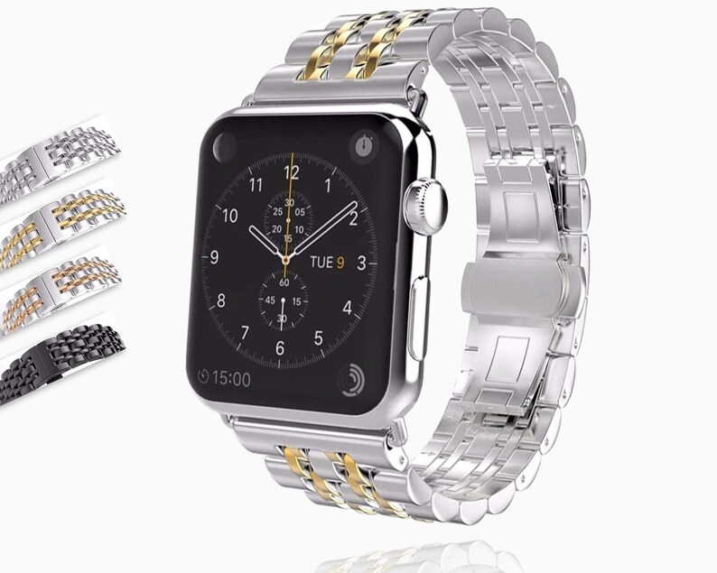 rolex style apple watch band