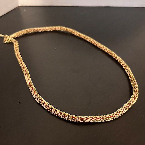 Viking weave necklace/bracelet