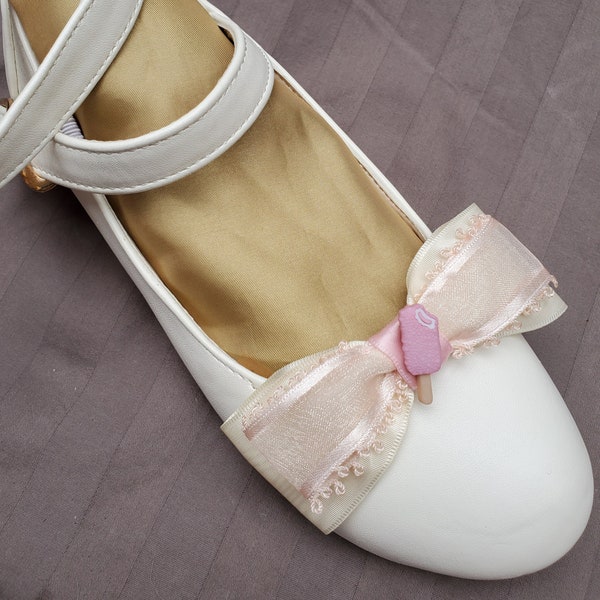 Ice Cream Lolita Shoe Clips