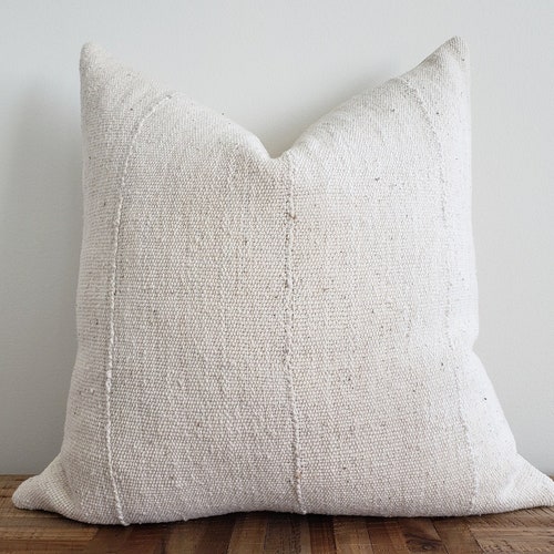 Natural Mudcloth Pillow Cover Authentic Mudcloth Pillow Etsy Canada