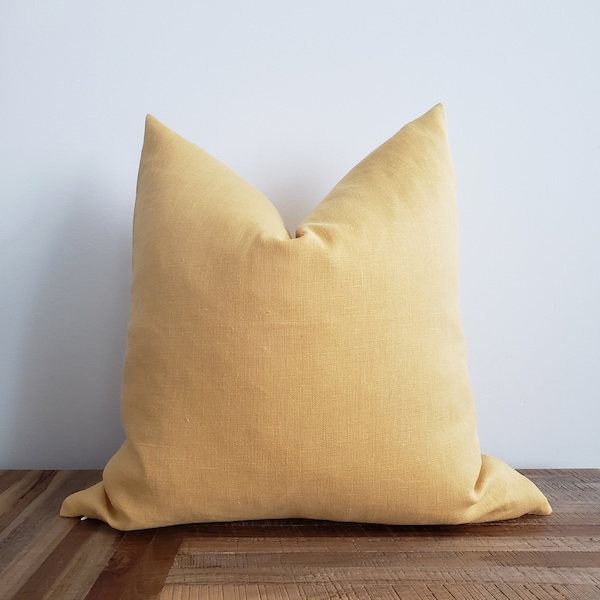 Mustard Pillow Etsy