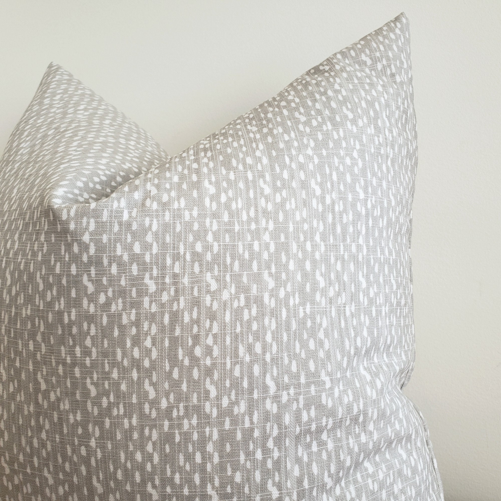 Grey Pillow Cover Modern Farmhouse Throw Pillow Grey Etsy