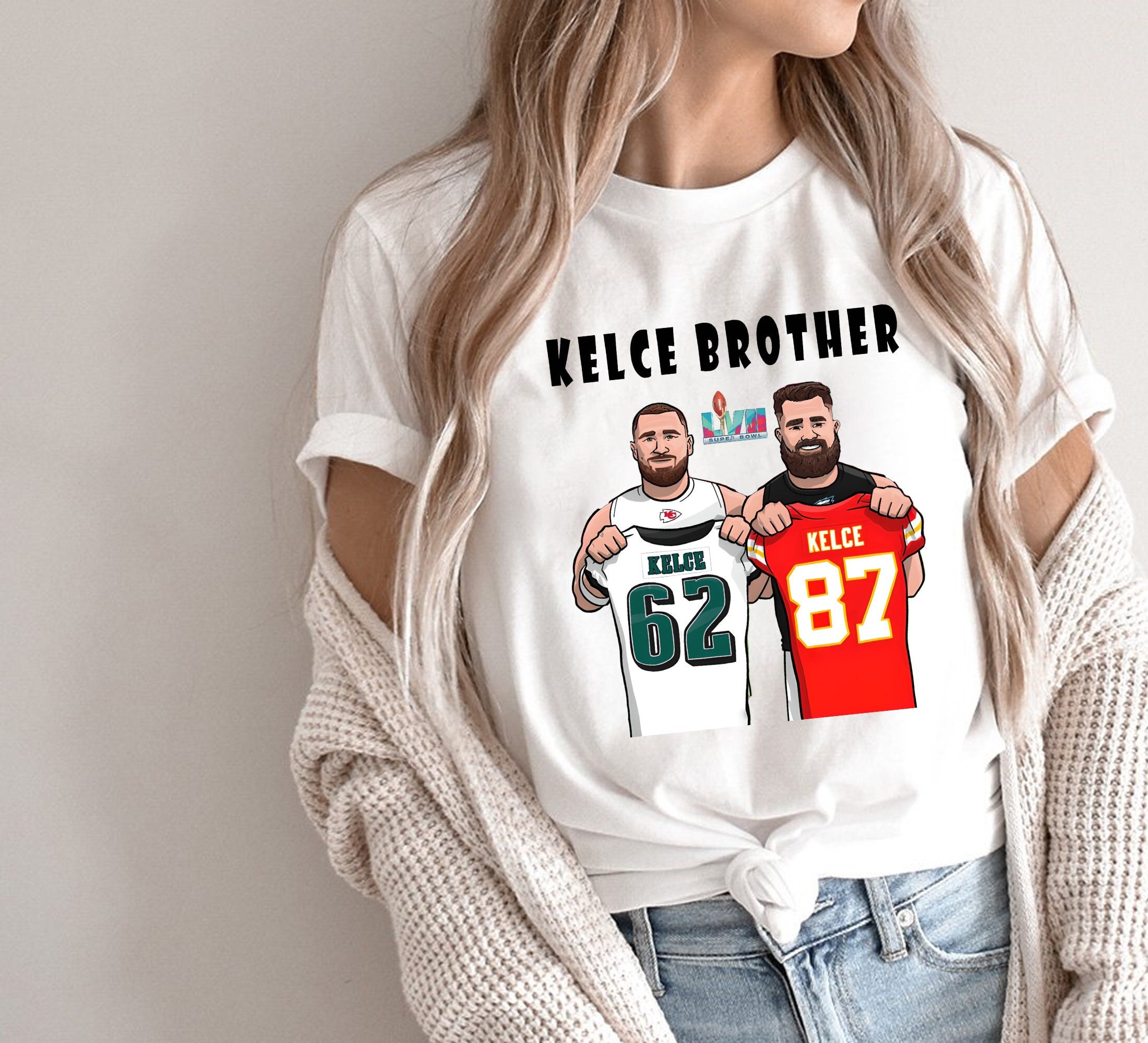 Discover Kelce Brothers Shirt, Jason Kelce vs Travis Kelce