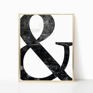 Ampersand Art Print