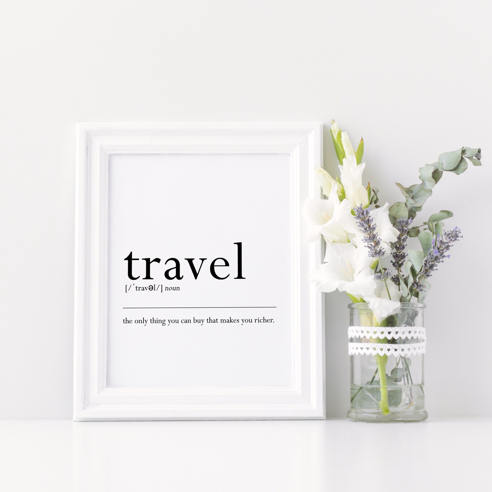 Travel Definition Printable Travel Quote Definition Poster - Etsy Canada