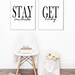 Stay Awhile Printable, Stay Awhile Wall Art, Scandinavian Poster, Guest ...