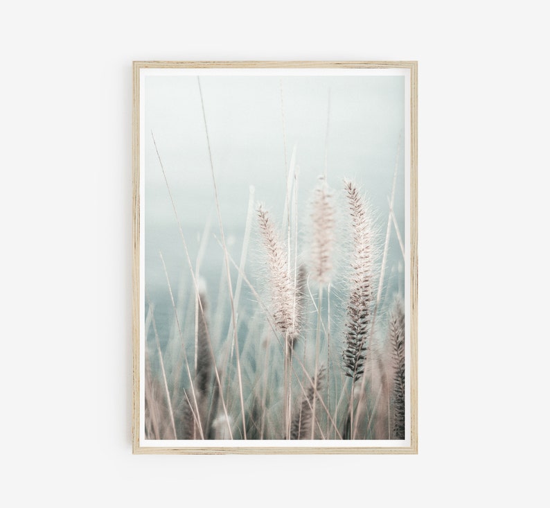 Ocean Cattails Wall Art main image 1
