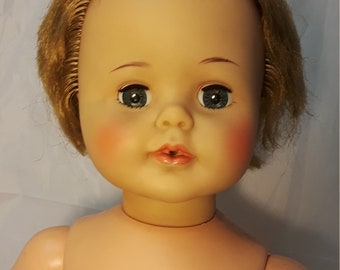 Box INSERT 1960/'s Very RARE Ideal TINY KISSY doll CARD Reproduction