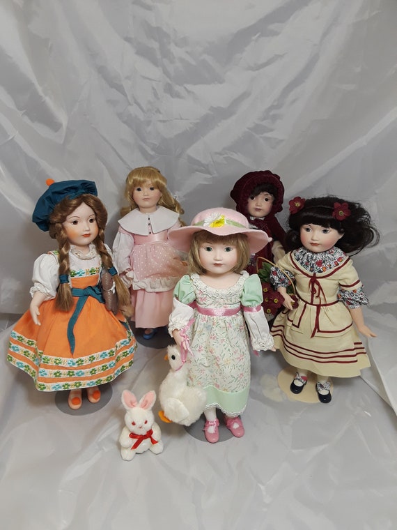 franklin heirloom porcelain dolls