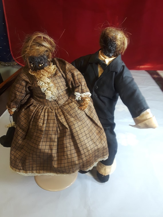 vintage apple head dolls