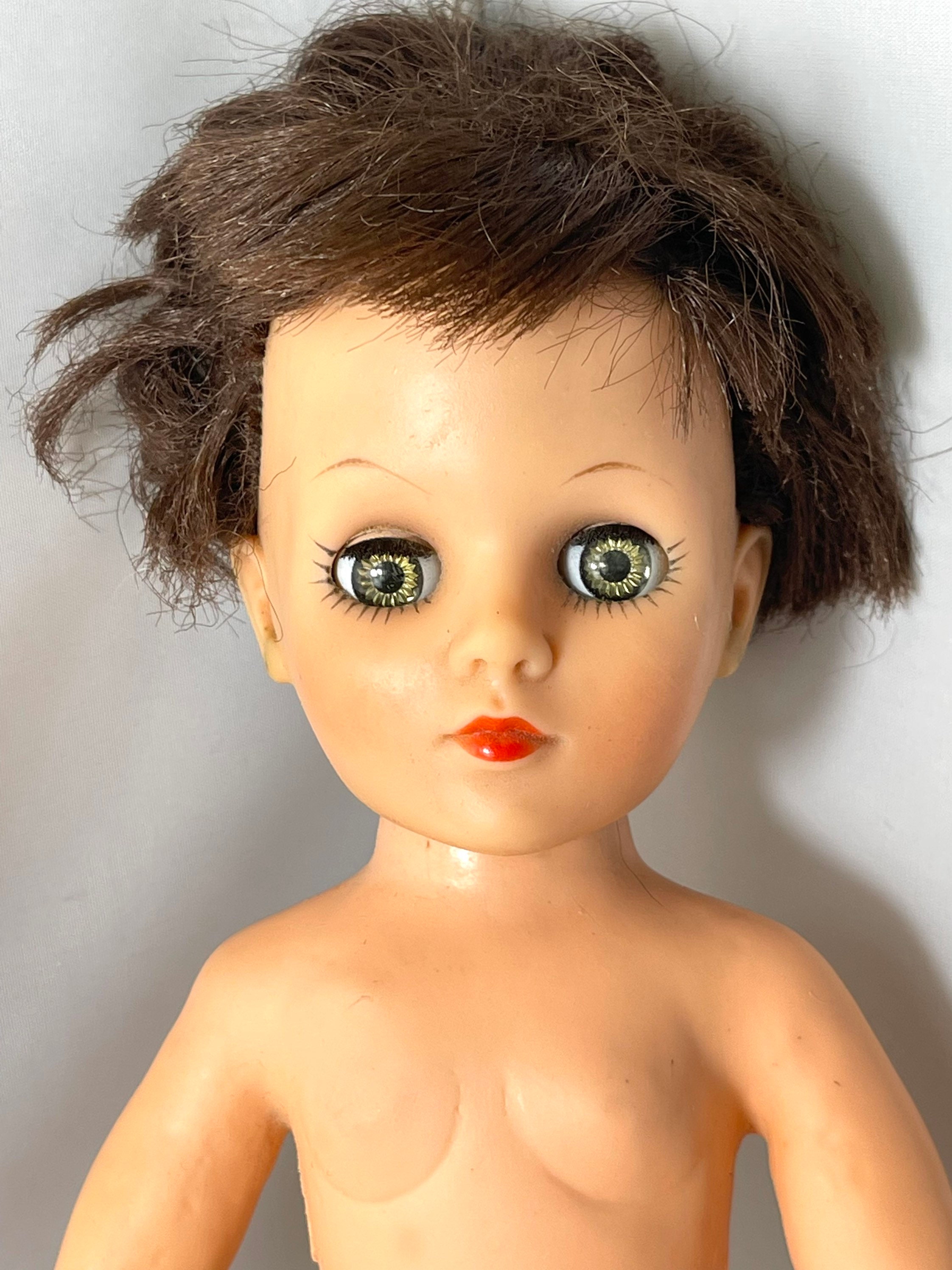 Vintage Eegee Girl Doll 15 Tall