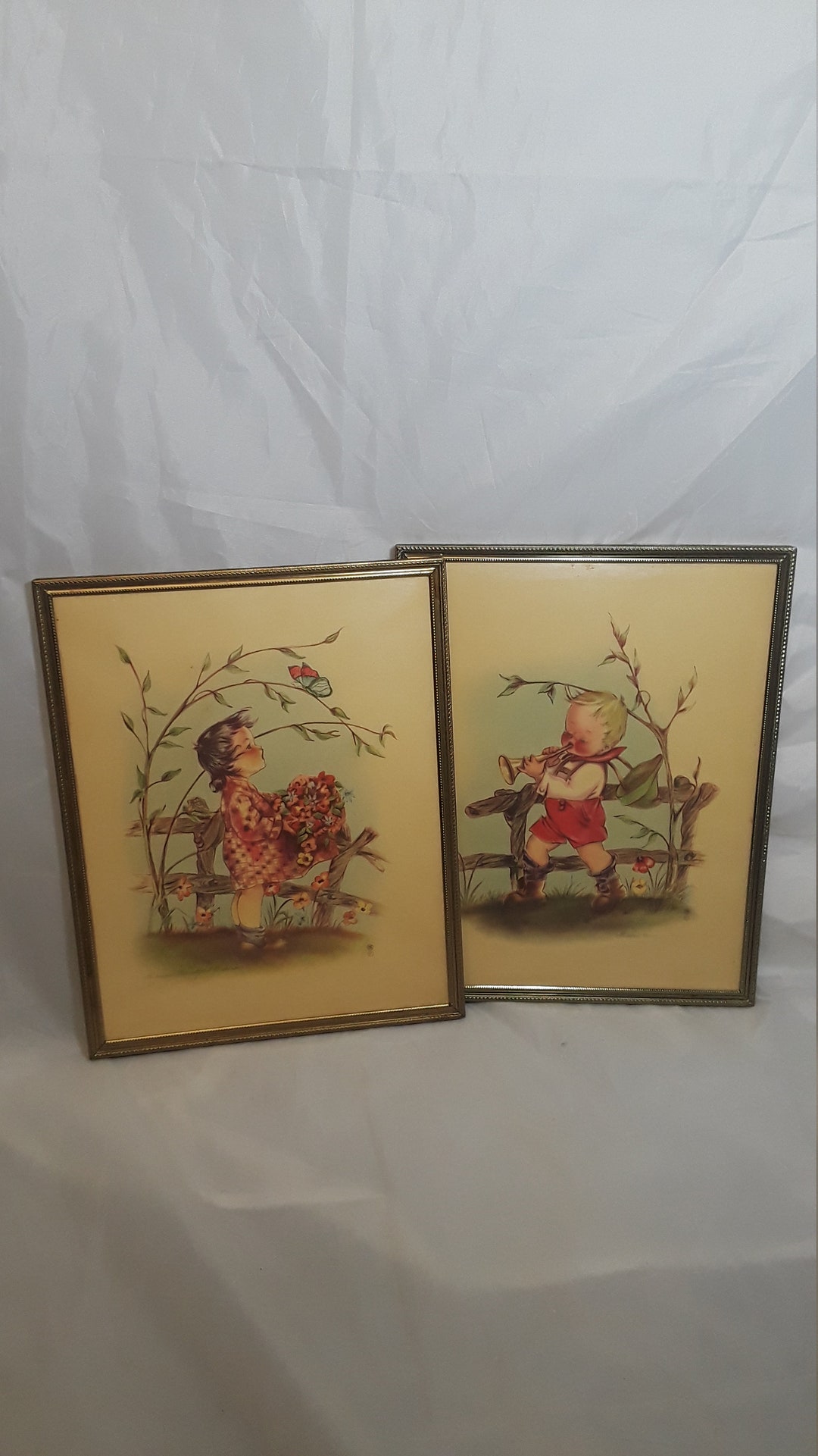 Marion Bradford Burgess Print Set of 2 Etsy