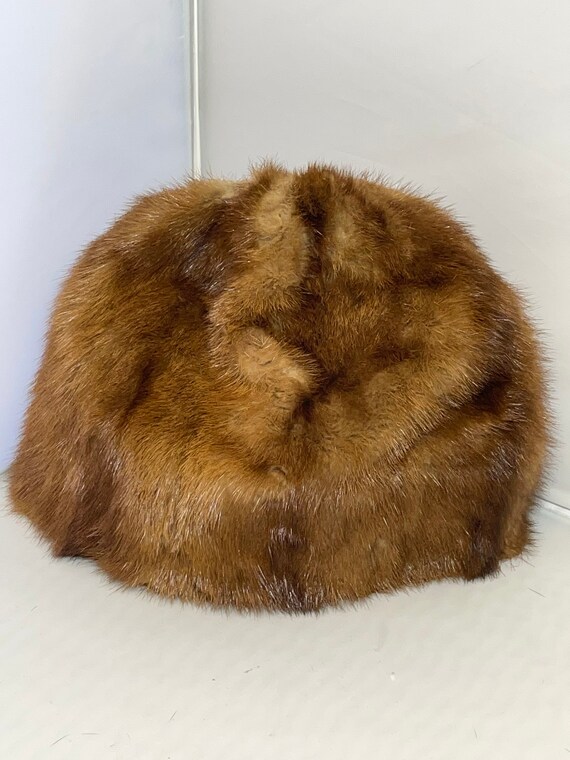 Vintage Ladys Mink Hat 1960's - image 3