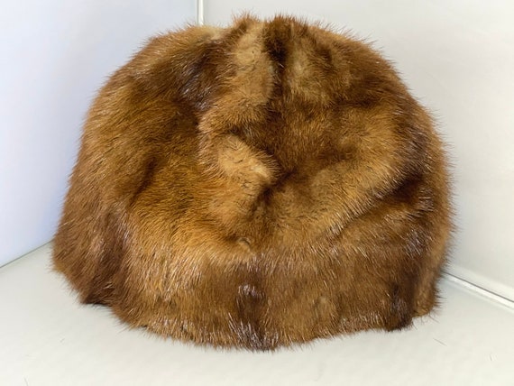 Vintage Ladys Mink Hat 1960's - image 5