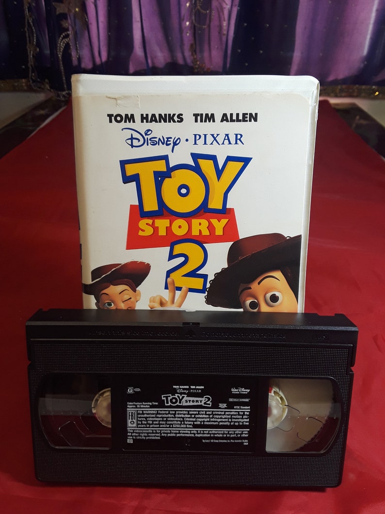 Toy Story & Toy Story 2 VHS Tape Walt Disney Etsy