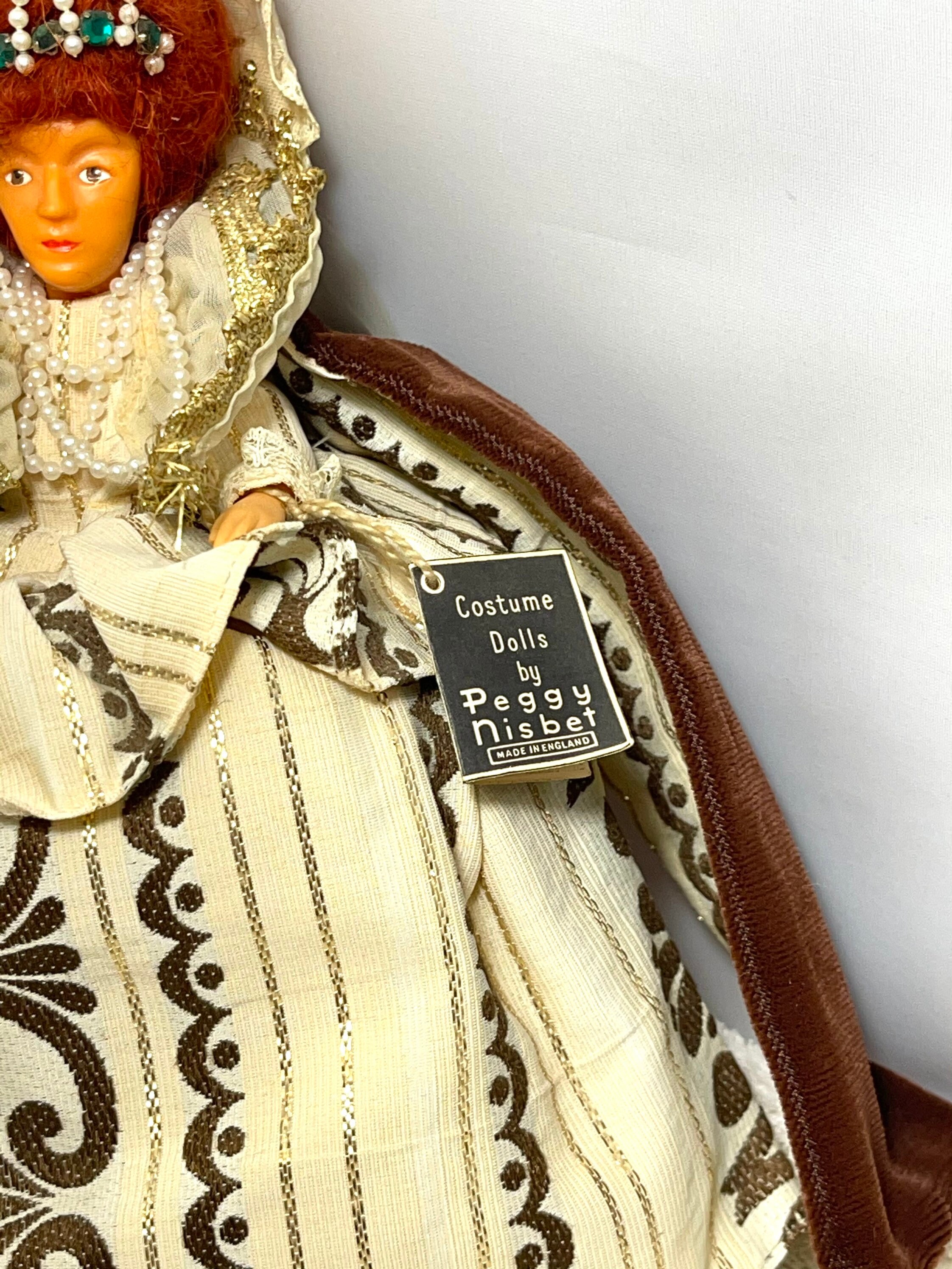 Vintage Peggy Nisbet Doll England 8 Tall - Etsy