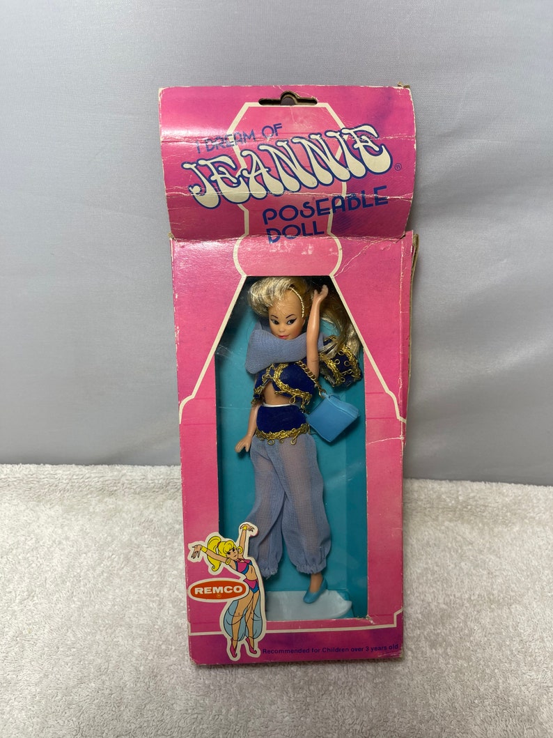 Vintage I Dream of Jeannie Doll 1977 Remco | Etsy