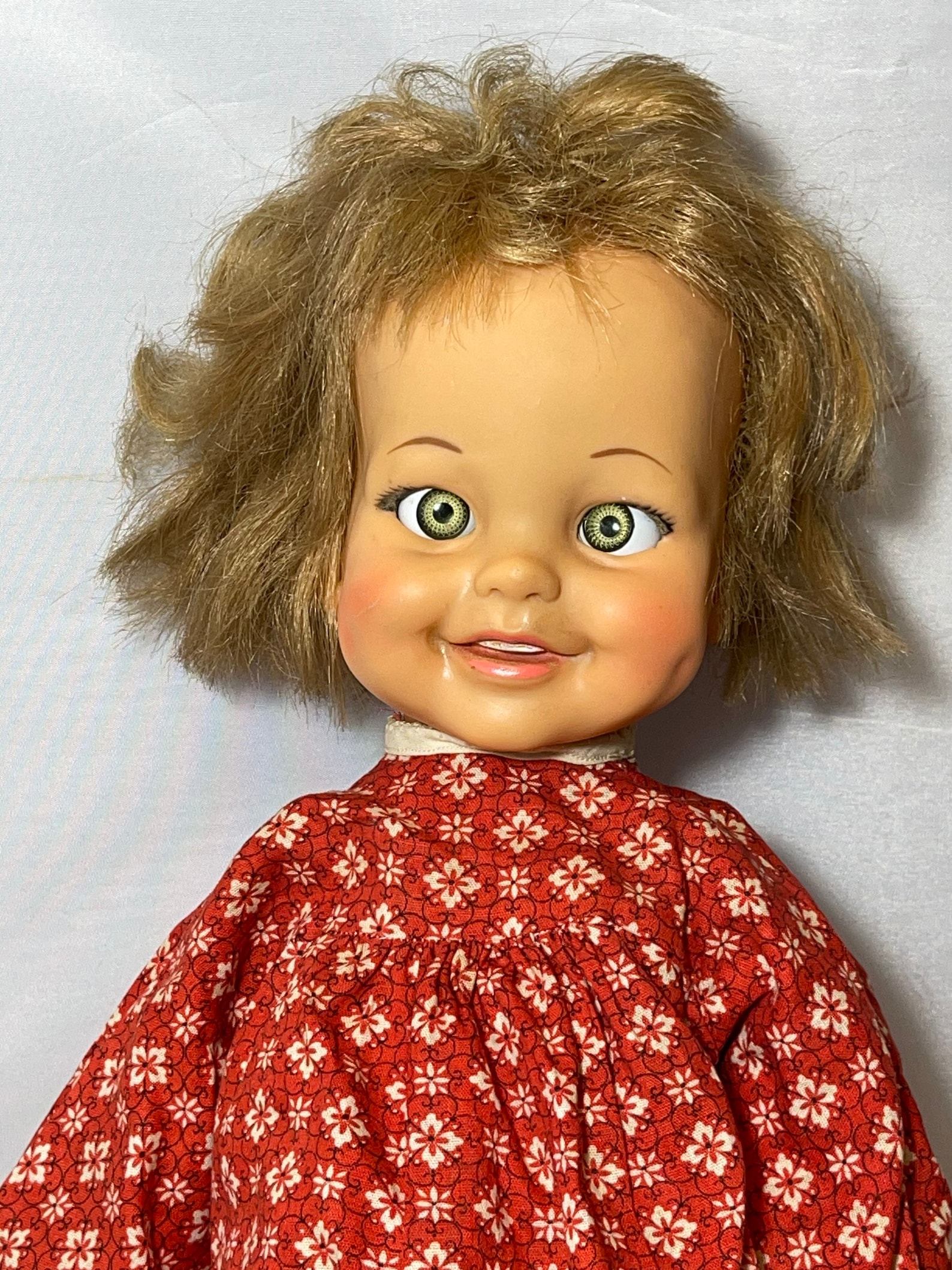 Vintage Ideal Giggles Doll 18 Tall 1966 Etsy