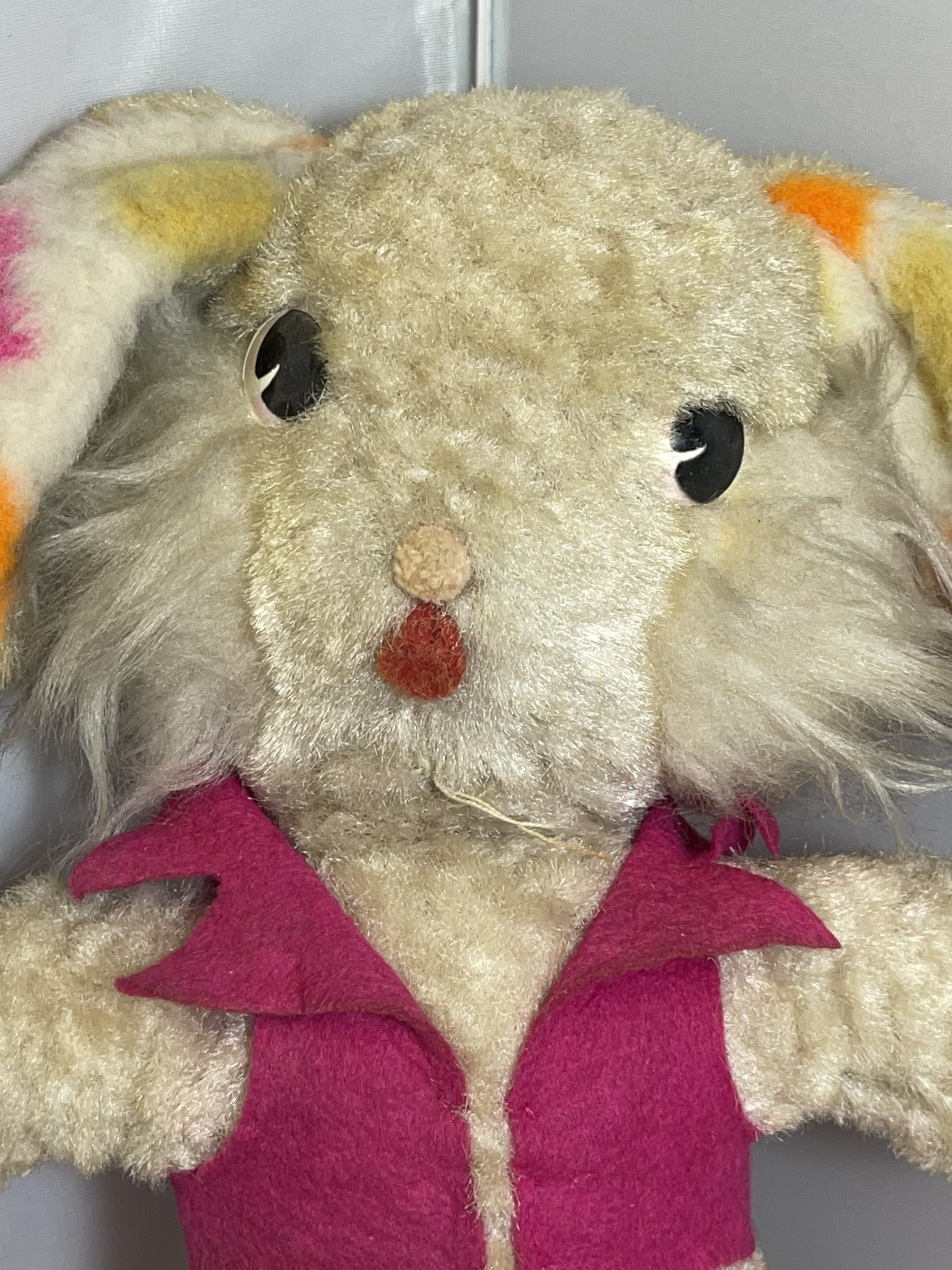 Vintage Stand up Rabbit Plush Animal 15 Tall | Etsy