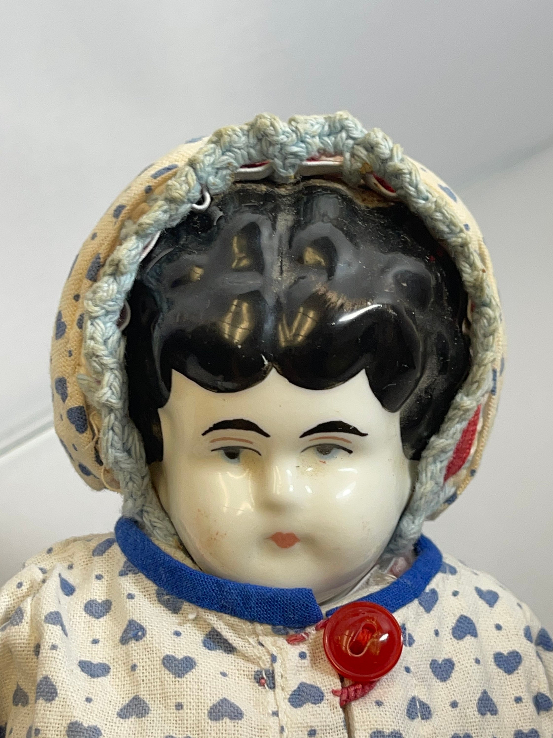 Dolls Vintage China Head Doll Unmarked 15 Tall Toys & Games