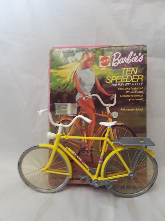 Vintage 1973 Mattel Barbie Ten Speeder Bike Etsy