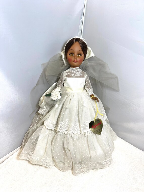 Buy Vintage Effanbee Bridal Doll 14 Tall 1970 s Online in India Etsy