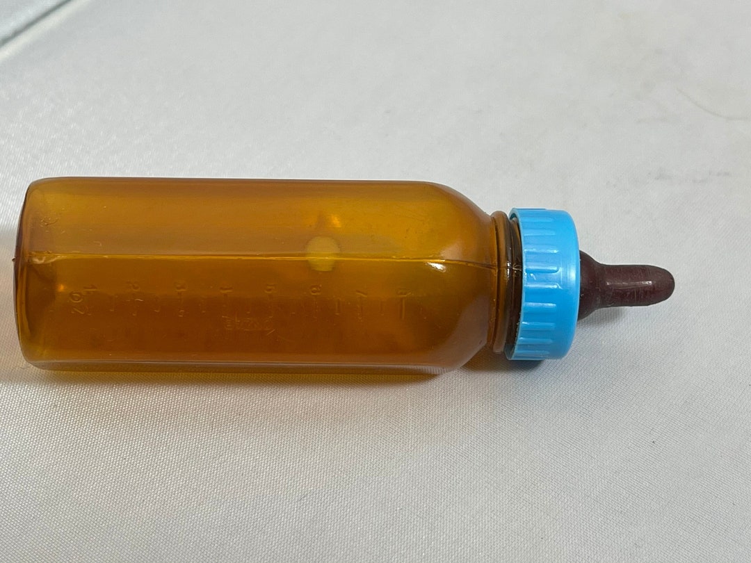 Vintage Baby Doll Plastic Bottle 3.5 Tall Etsy